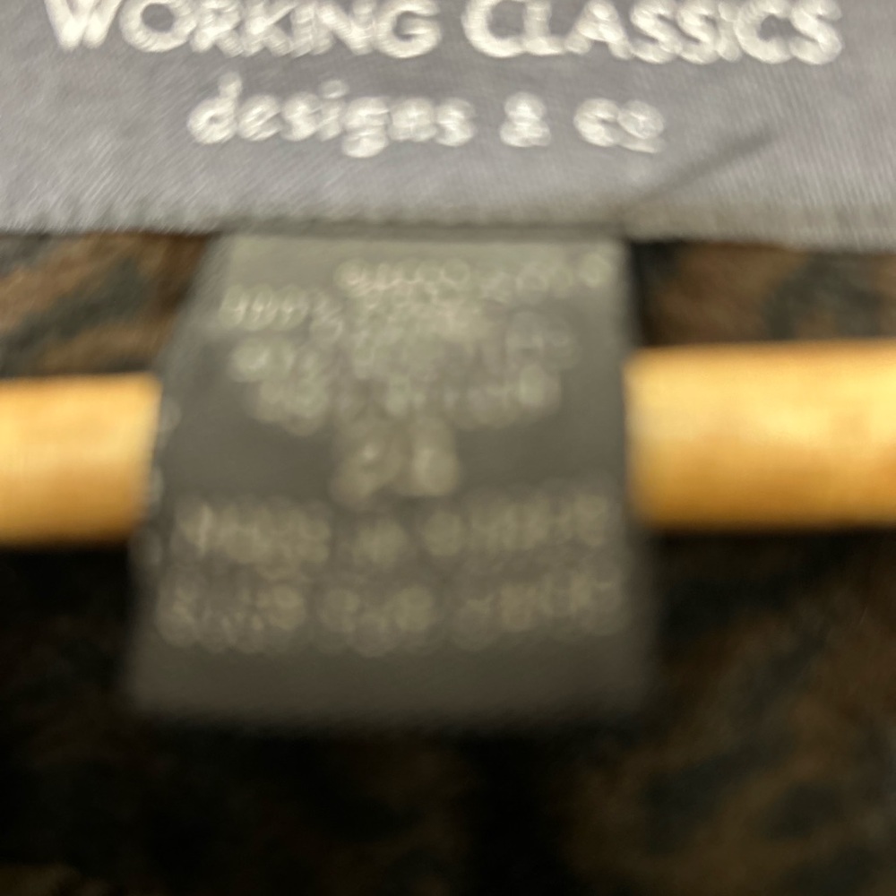 Leopard Print Button-Up Jacket - image 2